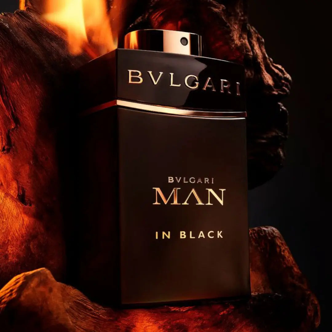 Combo Dark Seduction – Bleu de Chanel, 212 VIP Black, Sauvage, Bvlgari Man in Black + Perfumero Recargable