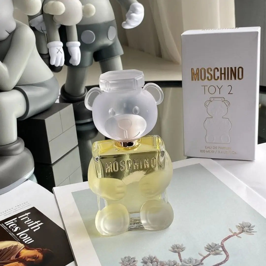 Combo Trendy Bloom – Moschino Toy 2, Lattfa Blanca, Fame + Perfumero Recargable