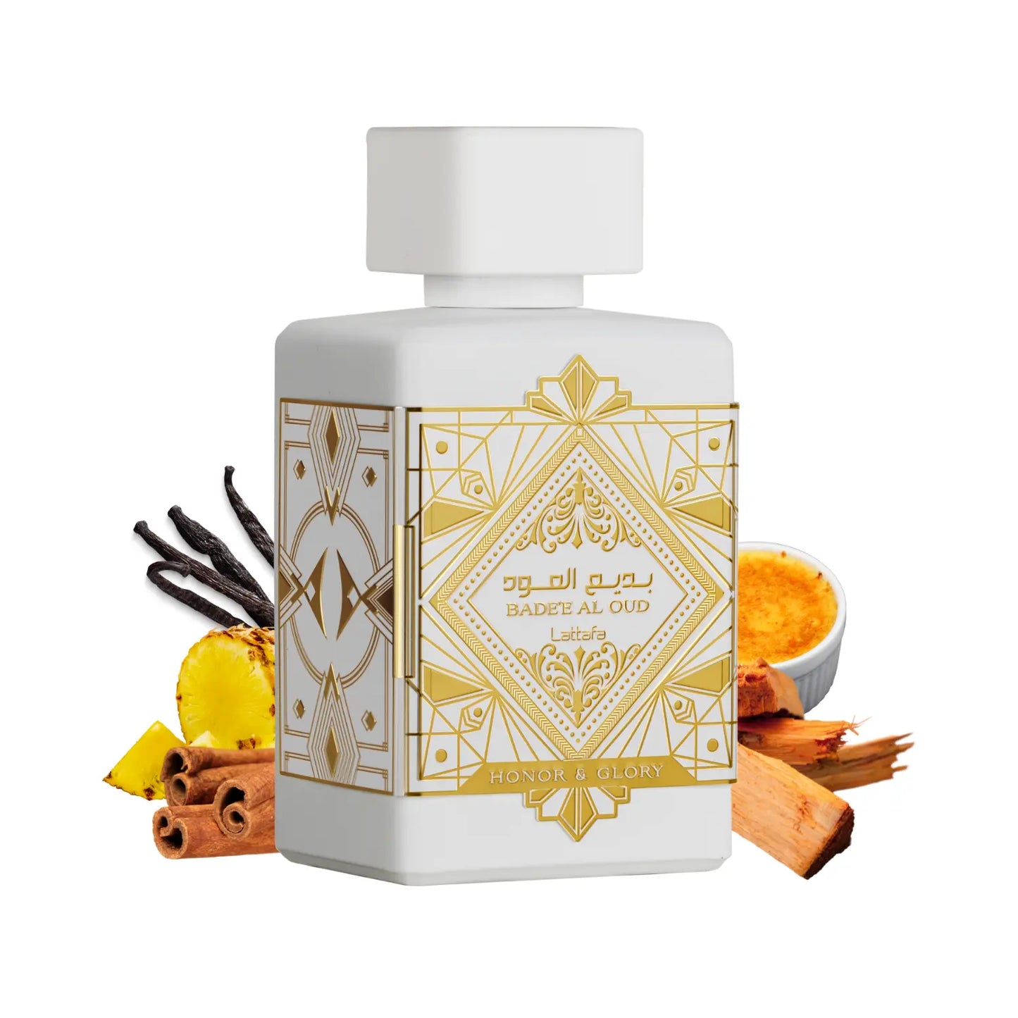 Set Lattafa 3 Perfumes Bade'e Al Oud Unisex - Eau de Parfum- (Oud for Glory + Amethyst + Honor & Glory)
